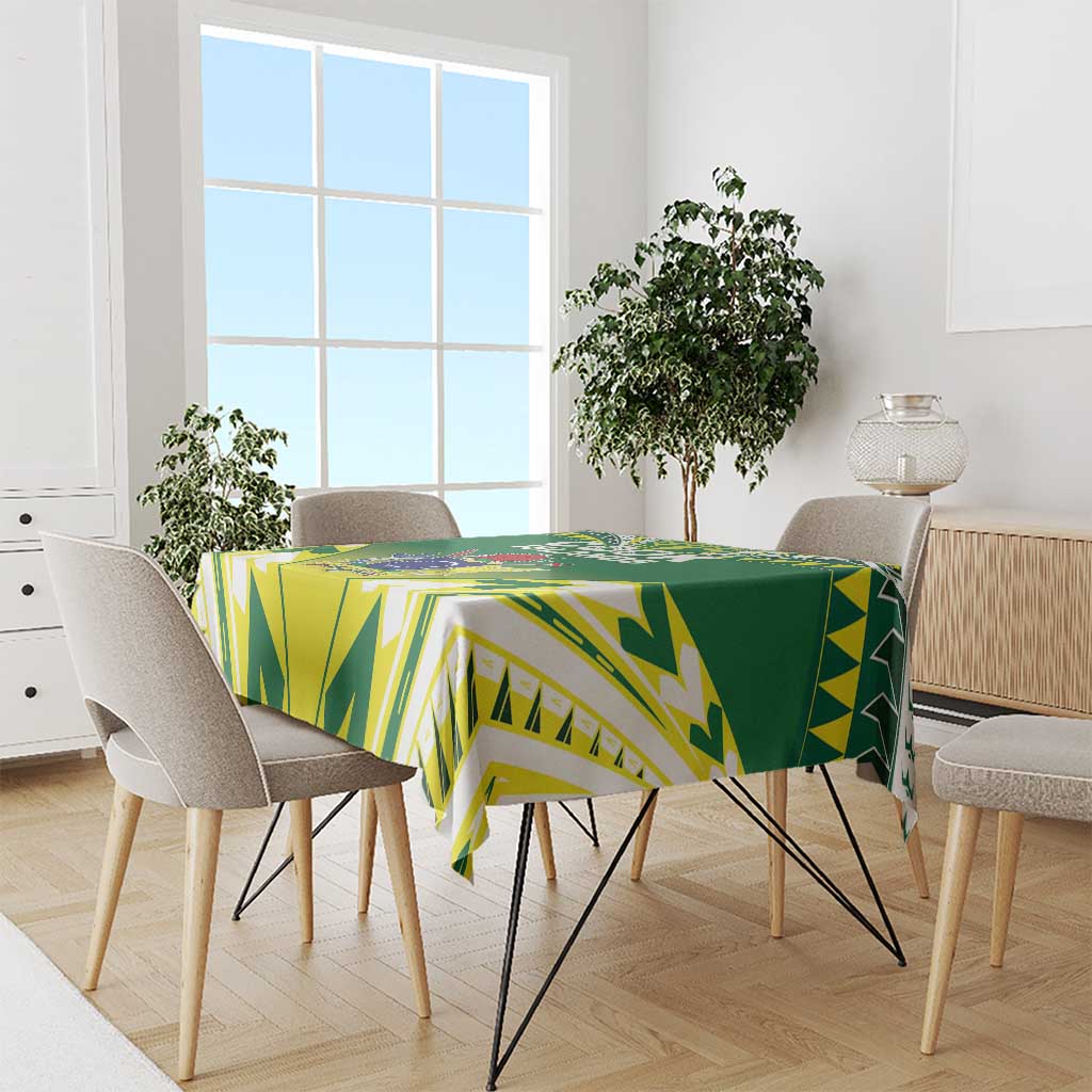 Cook Islands Rugby Tablecloth The Kukis Go Champions LT05 - Polynesian Pride