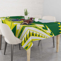 Cook Islands Rugby Tablecloth The Kukis Go Champions LT05 - Polynesian Pride