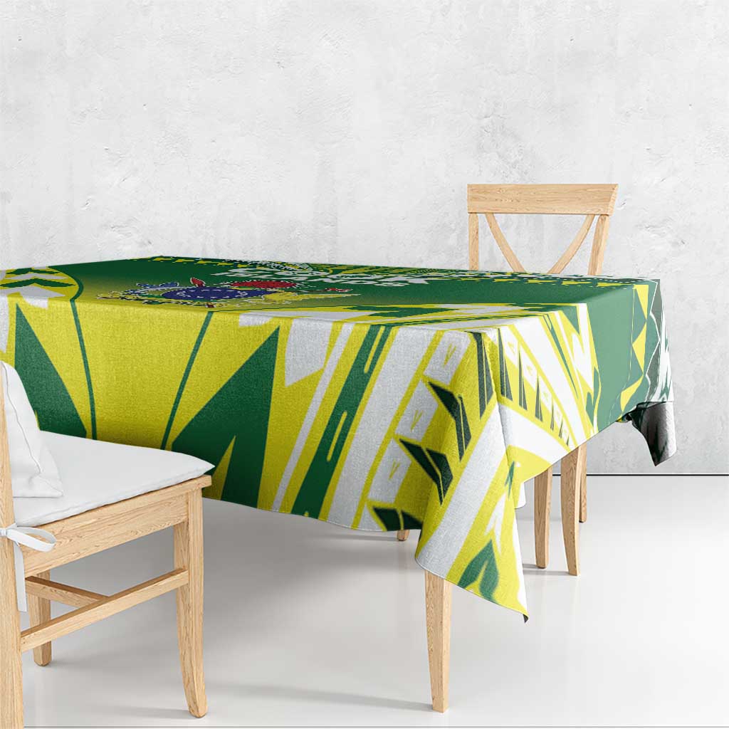 Cook Islands Rugby Tablecloth The Kukis Go Champions LT05 - Polynesian Pride