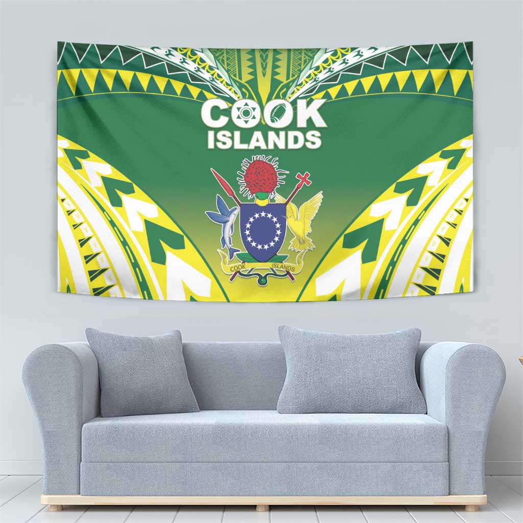 Cook Islands Rugby Tapestry The Kukis Go Champions LT05 - Polynesian Pride
