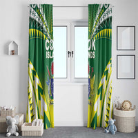 Cook Islands Rugby Window Curtain The Kukis Go Champions LT05 - Polynesian Pride