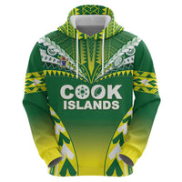 Cook Islands Rugby Custom Zip Hoodie The Kukis Go Champions LT05 - Polynesian Pride