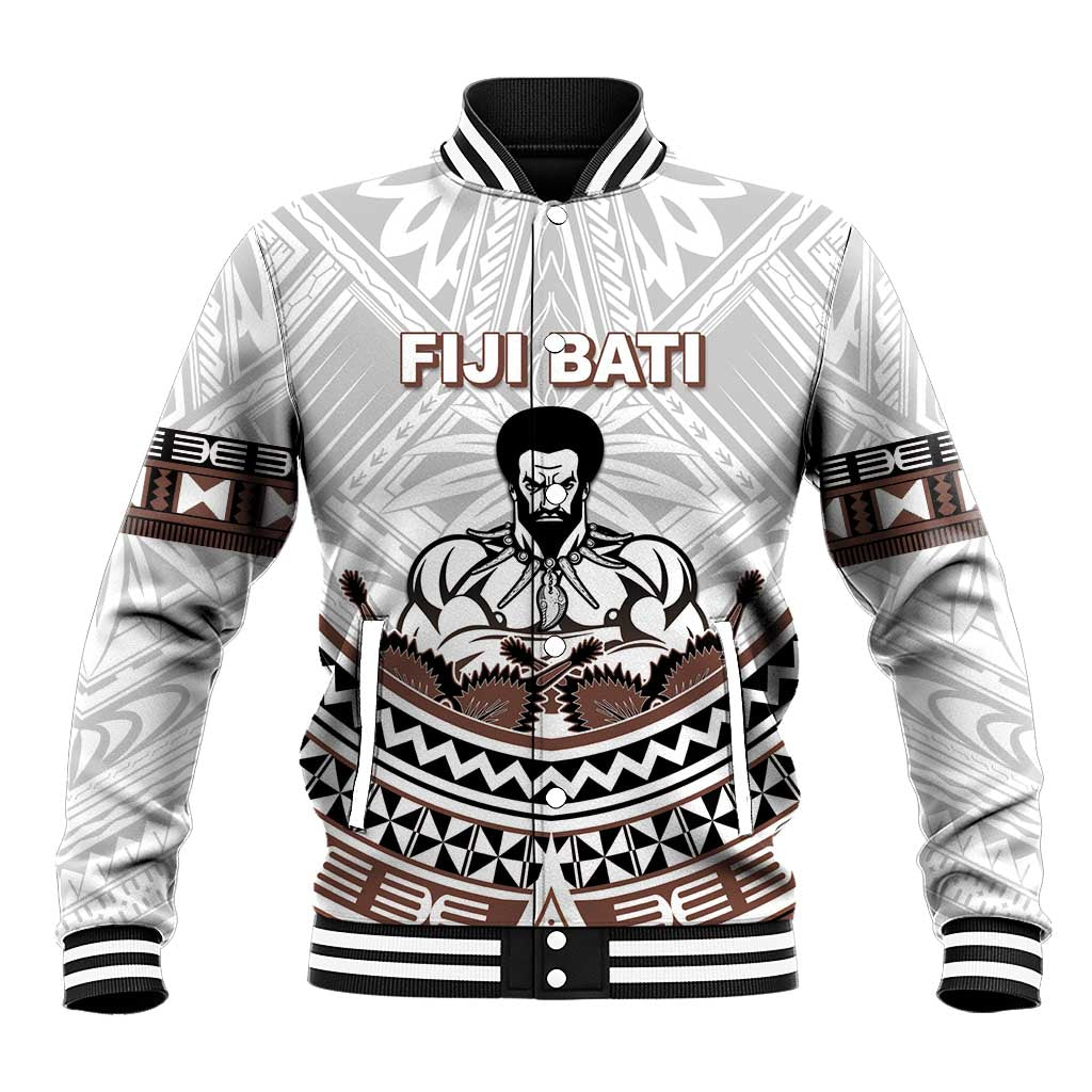 Fiji Rugby Custom Baseball Jacket Fijian Bati Go Champions