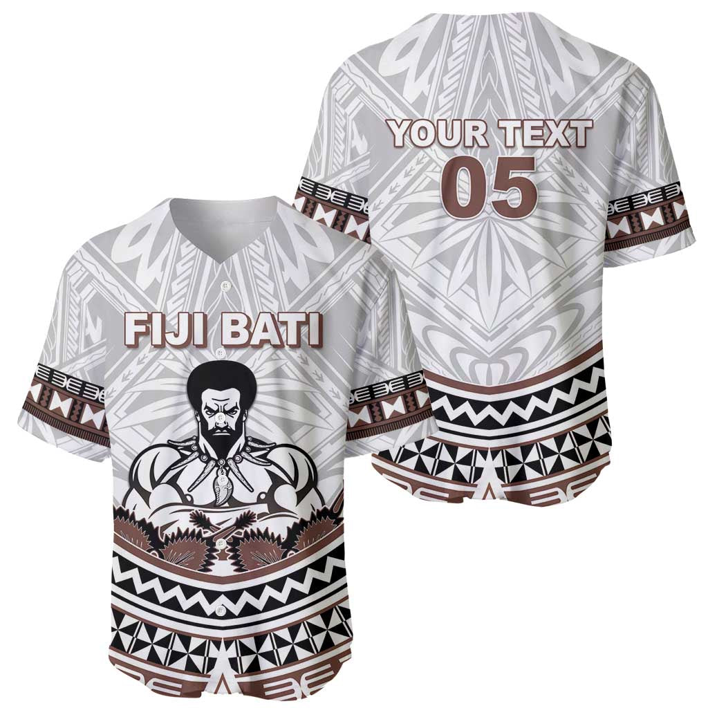 Fiji Rugby Custom Baseball Jersey Fijian Bati Go Champions LT05 - Polynesian Pride