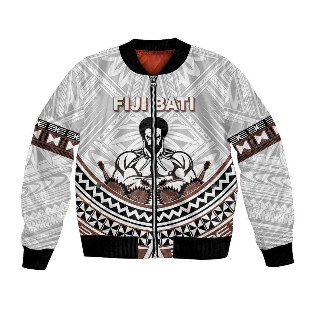 Fiji Rugby Custom Bomber Jacket Fijian Bati Go Champions