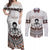 Fiji Rugby Custom Couples Matching Off Shoulder Maxi Dress and Long Sleeve Button Shirt Fijian Bati Go Champions