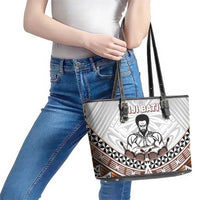 Fiji Rugby Leather Tote Bag Fijian Bati Go Champions LT05 - Polynesian Pride