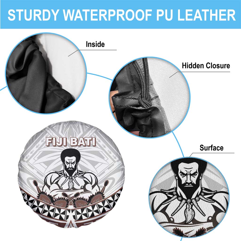 Fiji Rugby Spare Tire Cover Fijian Bati Go Champions LT05 - Polynesian Pride