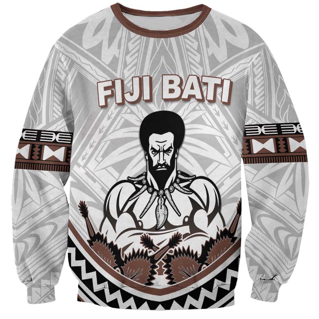 Fiji Rugby Custom Sweatshirt Fijian Bati Go Champions