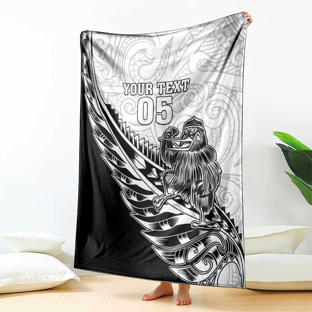 New Zealand Kiwi Rugby Custom Blanket Go Champions Maori Pattern LT05 - Polynesian Pride
