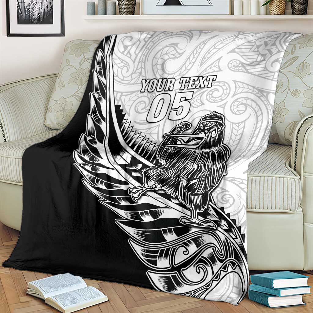 New Zealand Kiwi Rugby Custom Blanket Go Champions Maori Pattern LT05 - Polynesian Pride