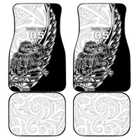 New Zealand Kiwi Rugby Custom Car Mats Go Champions Maori Pattern LT05 - Polynesian Pride