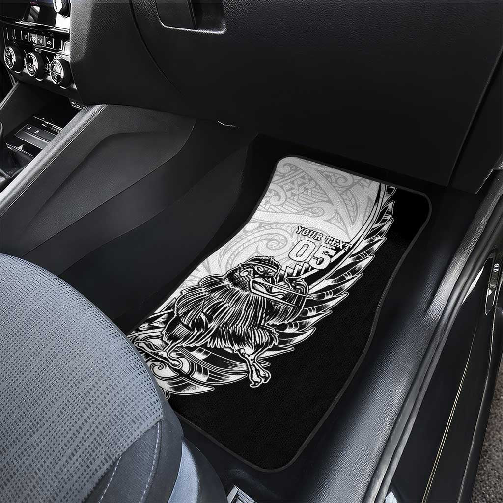 New Zealand Kiwi Rugby Custom Car Mats Go Champions Maori Pattern LT05 - Polynesian Pride