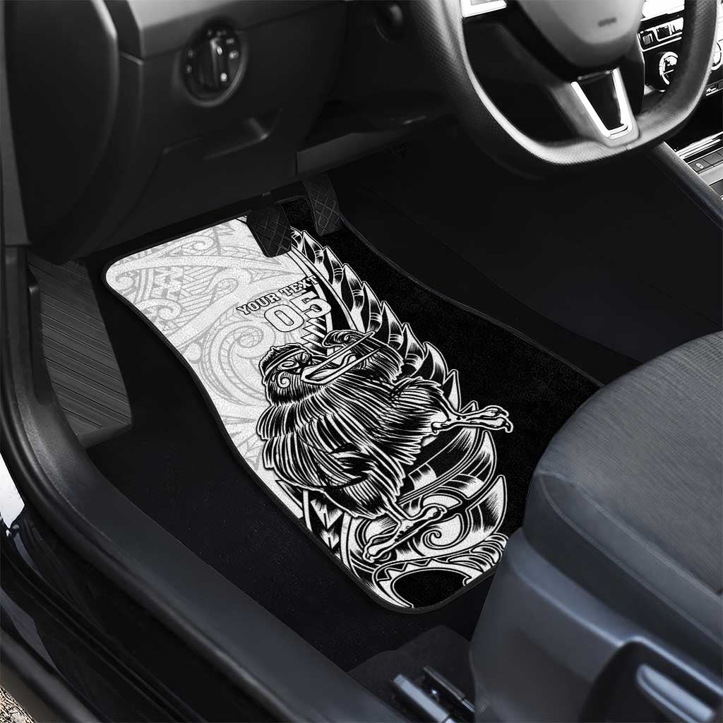 New Zealand Kiwi Rugby Custom Car Mats Go Champions Maori Pattern LT05 - Polynesian Pride