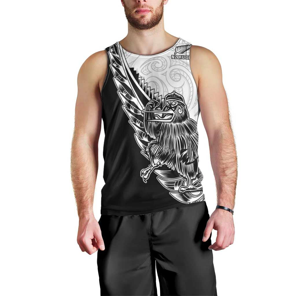 New Zealand Kiwi Rugby Custom Men Tank Top Go Champions Maori Pattern LT05 - Polynesian Pride