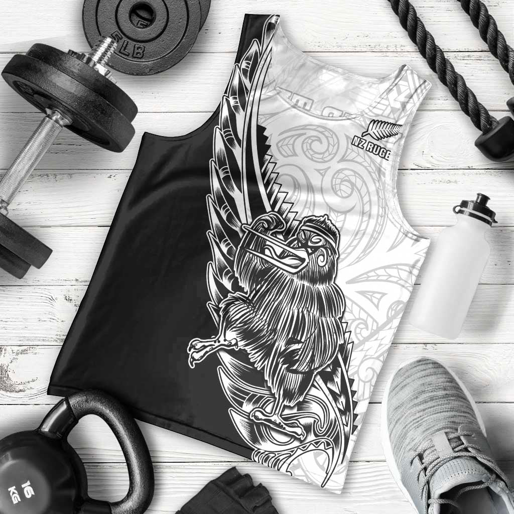 New Zealand Kiwi Rugby Custom Men Tank Top Go Champions Maori Pattern LT05 - Polynesian Pride