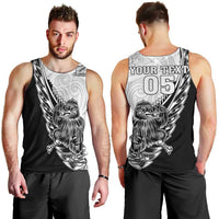 New Zealand Kiwi Rugby Custom Men Tank Top Go Champions Maori Pattern LT05 - Polynesian Pride