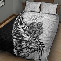 New Zealand Kiwi Rugby Custom Quilt Bed Set Go Champions Maori Pattern LT05 - Polynesian Pride