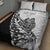 New Zealand Kiwi Rugby Custom Quilt Bed Set Go Champions Maori Pattern