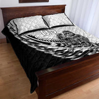 New Zealand Kiwi Rugby Custom Quilt Bed Set Go Champions Maori Pattern LT05 - Polynesian Pride