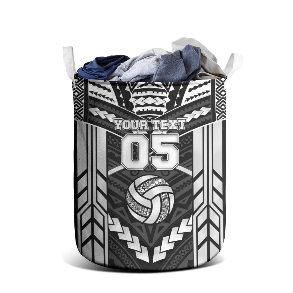 Custom Polynesia Beach Volleyball Laundry Basket Polynesian Tribal Pattern LT05 - Polynesian Pride