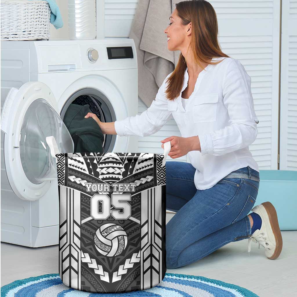 Custom Polynesia Beach Volleyball Laundry Basket Polynesian Tribal Pattern LT05 - Polynesian Pride