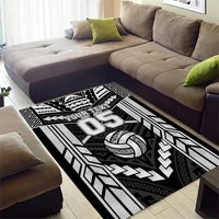 Custom Polynesia Beach Volleyball Area Rug Polynesian Tribal Pattern LT05 - Polynesian Pride