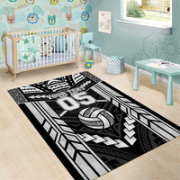 Custom Polynesia Beach Volleyball Area Rug Polynesian Tribal Pattern LT05 - Polynesian Pride