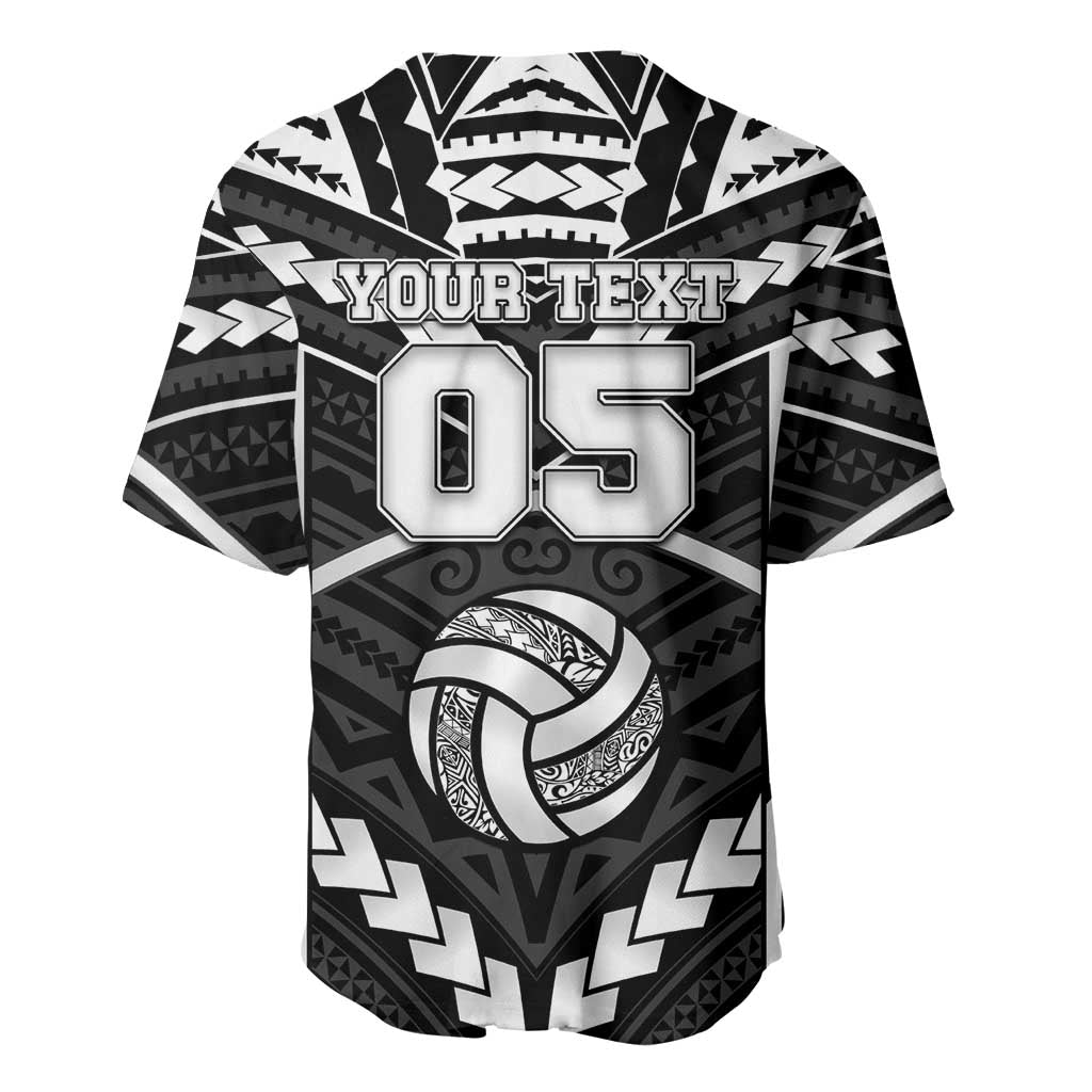 Custom Polynesia Beach Volleyball Baseball Jersey Polynesian Tribal Pattern LT05 - Polynesian Pride