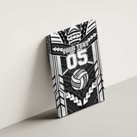 Custom Polynesia Beach Volleyball Canvas Wall Art Polynesian Tribal Pattern LT05 - Polynesian Pride