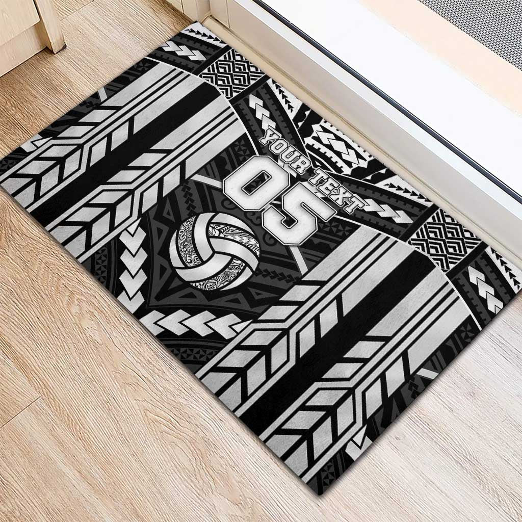 Custom Polynesia Beach Volleyball Rubber Doormat Polynesian Tribal Pattern LT05 - Polynesian Pride