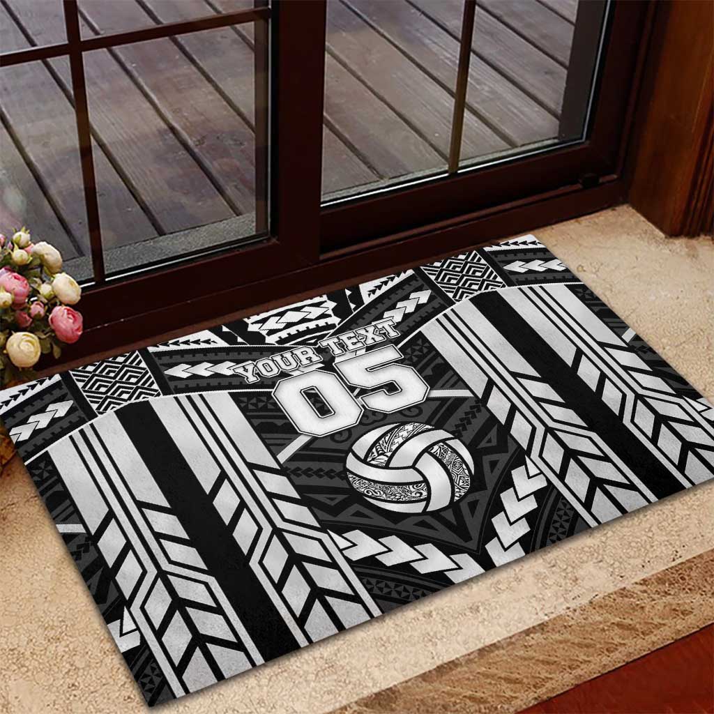 Custom Polynesia Beach Volleyball Rubber Doormat Polynesian Tribal Pattern LT05 - Polynesian Pride