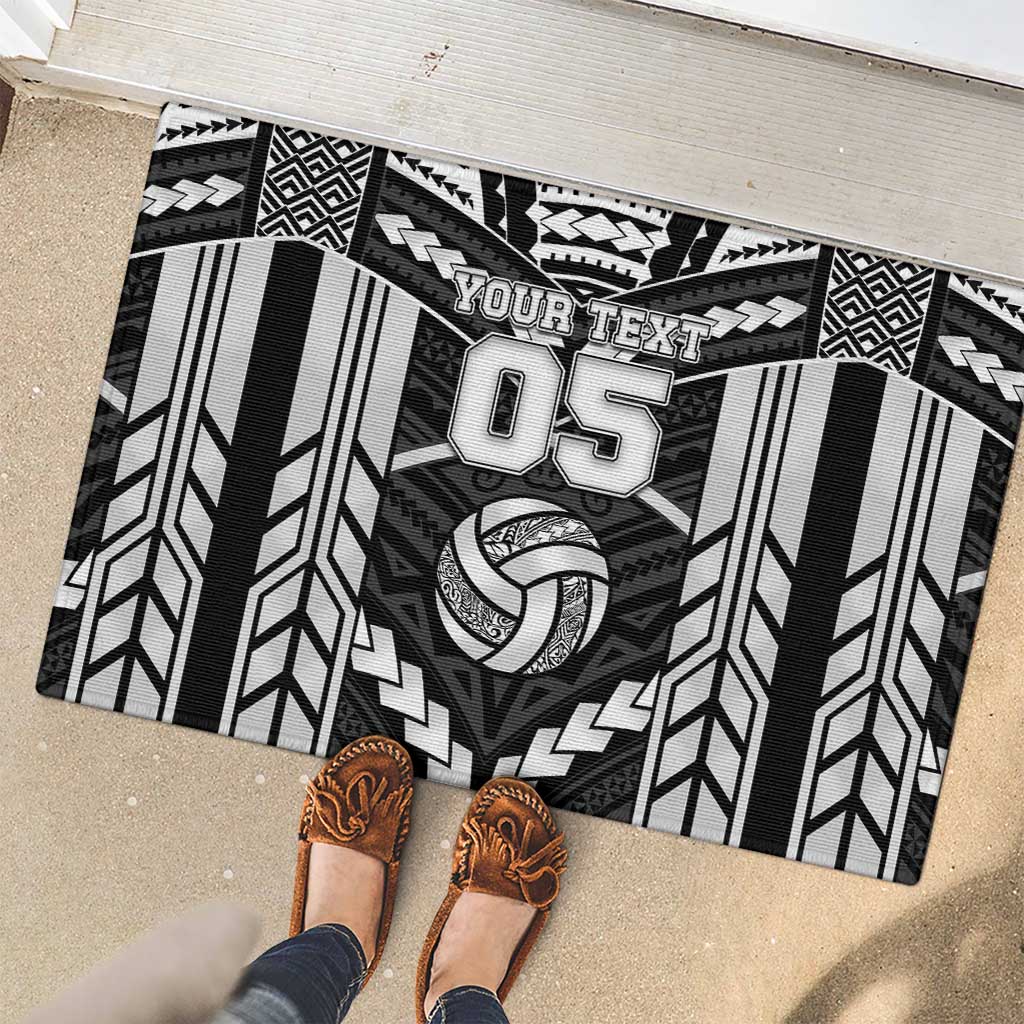 Custom Polynesia Beach Volleyball Rubber Doormat Polynesian Tribal Pattern LT05 - Polynesian Pride