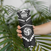Custom Polynesia Beach Volleyball Skinny Tumbler Polynesian Tribal Pattern LT05 - Polynesian Pride