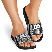 Custom Polynesia Beach Volleyball Slide Sandals Polynesian Tribal Pattern LT05 - Polynesian Pride