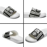 Custom Polynesia Beach Volleyball Slide Sandals Polynesian Tribal Pattern LT05 - Polynesian Pride