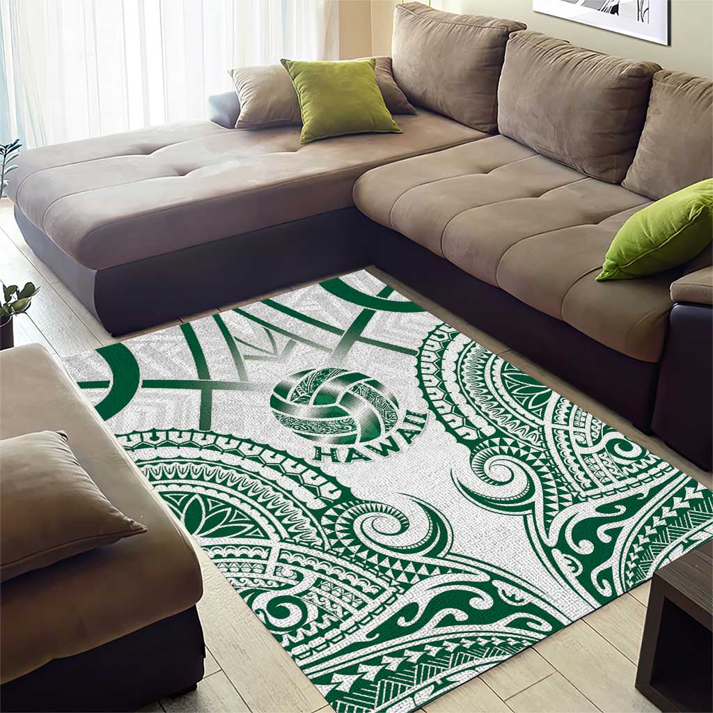 Hawaii Volleyball Area Rug Polynesian Pattern LT05 - Polynesian Pride