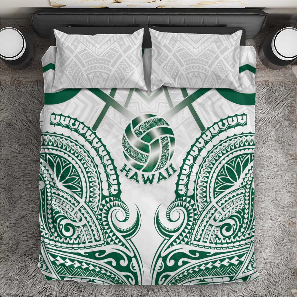 Hawaii Volleyball Bedding Set Polynesian Pattern LT05 Teal - Polynesian Pride