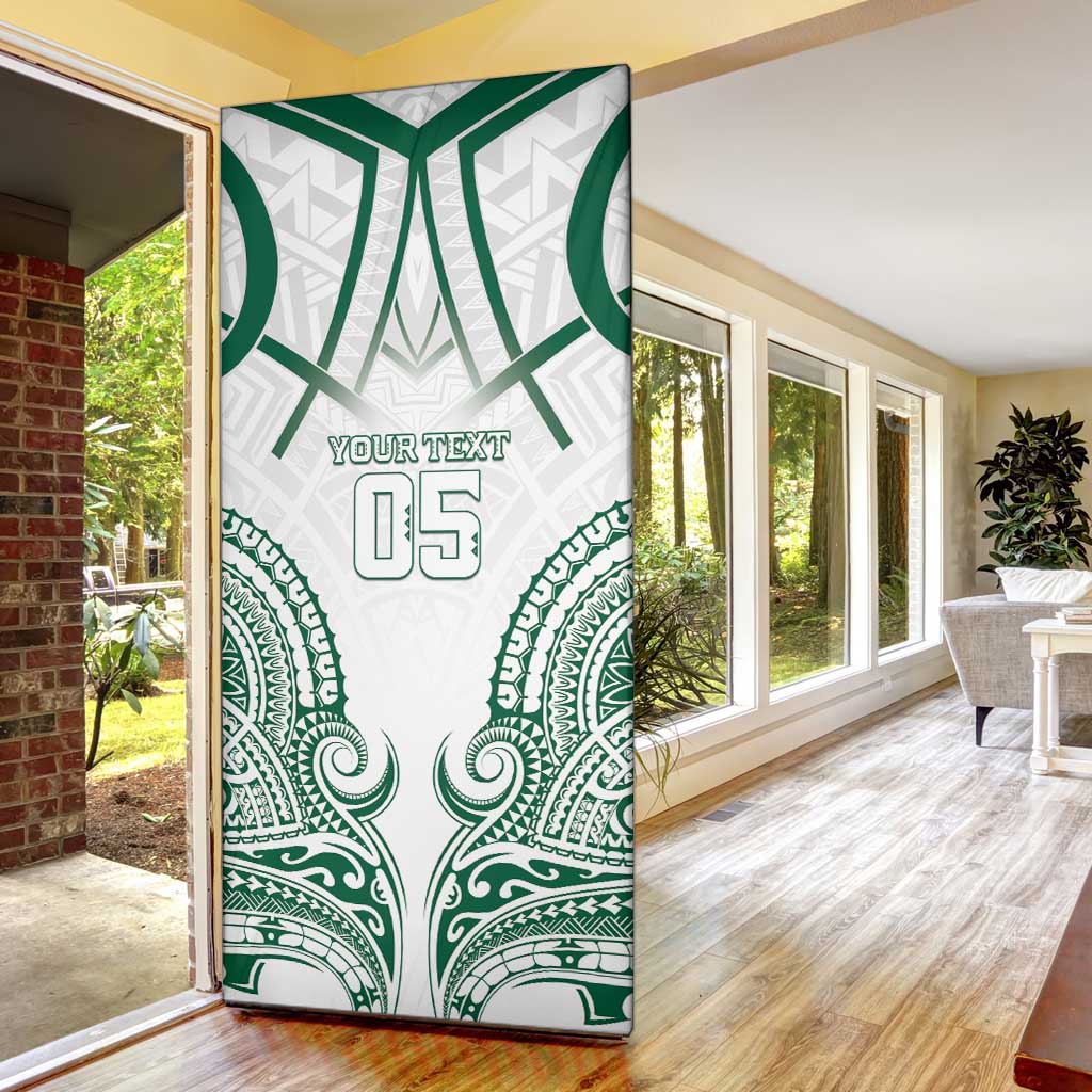 Custom Hawaii Volleyball Door Cover Polynesian Pattern LT05 - Polynesian Pride