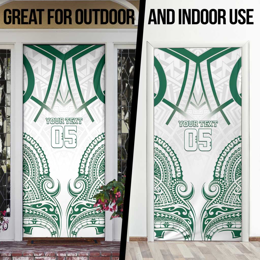 Custom Hawaii Volleyball Door Cover Polynesian Pattern LT05 - Polynesian Pride