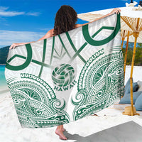 Hawaii Volleyball Sarong Polynesian Pattern LT05 One Size 44 x 66 inches Teal - Polynesian Pride