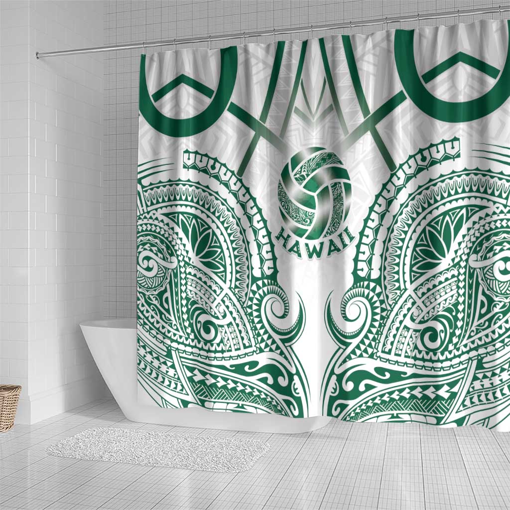Hawaii Volleyball Shower Curtain Polynesian Pattern LT05 - Polynesian Pride