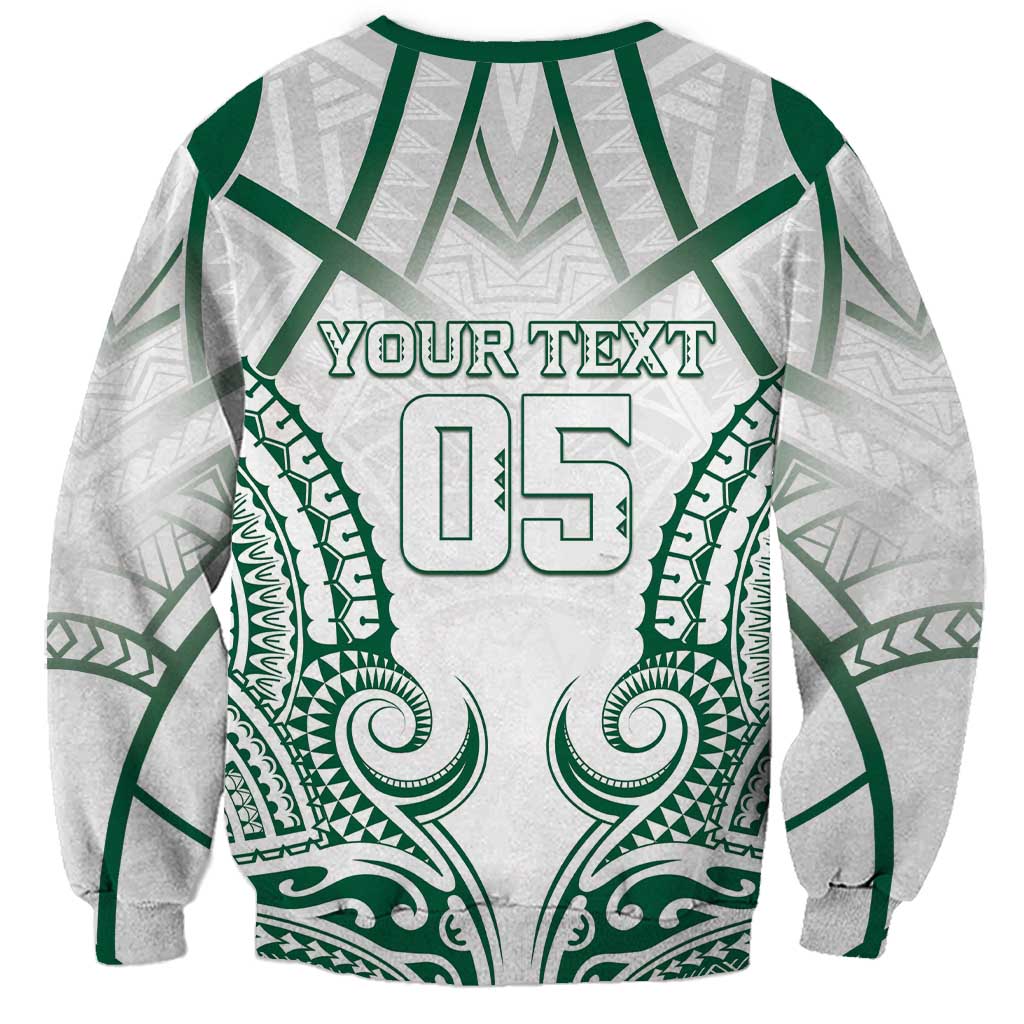 Custom Hawaii Volleyball Sweatshirt Polynesian Pattern LT05 - Polynesian Pride
