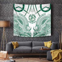 Hawaii Volleyball Tapestry Polynesian Pattern LT05 Teal - Polynesian Pride