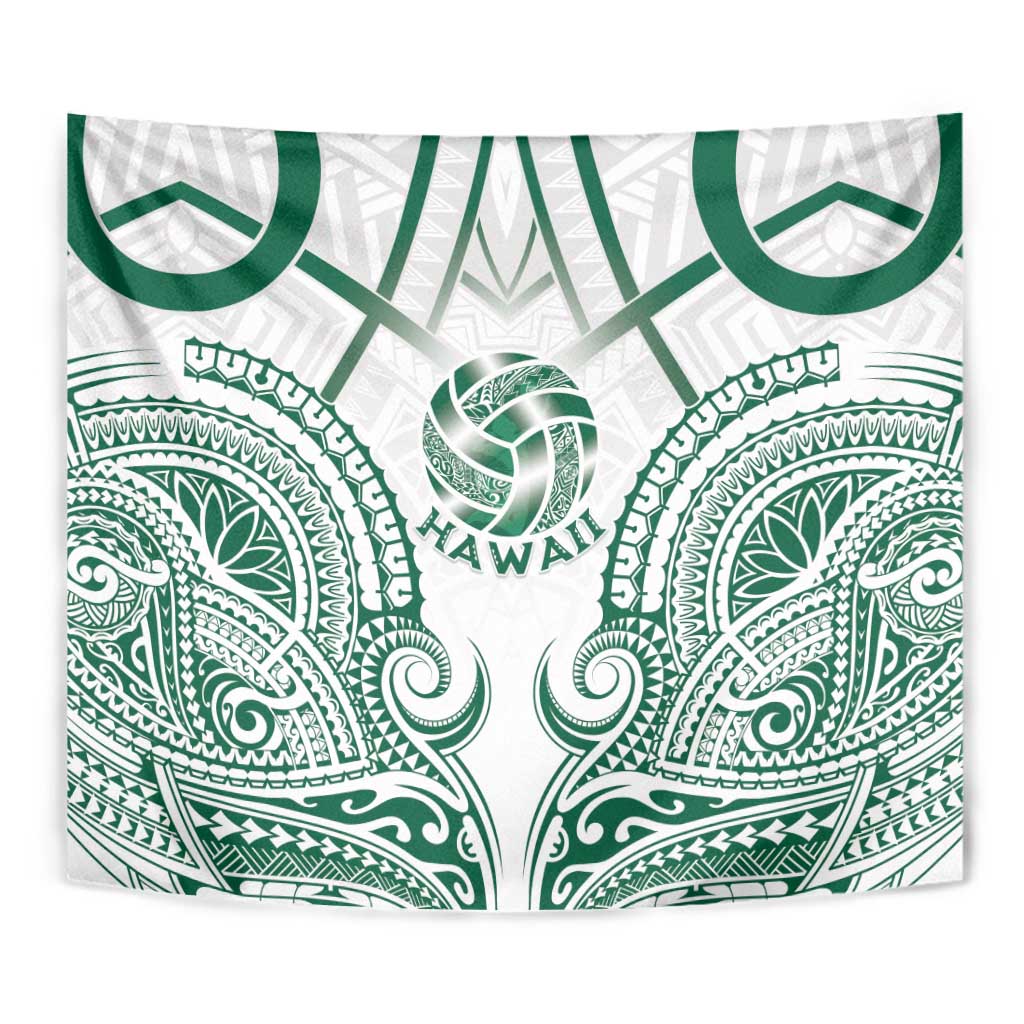 Hawaii Volleyball Tapestry Polynesian Pattern LT05 - Polynesian Pride