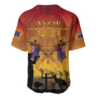 ANZAC Day Baseball Jersey Australia And New Zealand Slouch Hats LT05 - Polynesian Pride