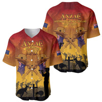ANZAC Day Baseball Jersey Australia And New Zealand Slouch Hats LT05 - Polynesian Pride