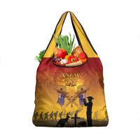 ANZAC Day Grocery Bag Australia And New Zealand Slouch Hats LT05 1-pack One Size Yellow - Polynesian Pride