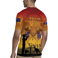 ANZAC Day Rugby Jersey Australia And New Zealand Slouch Hats LT05 - Polynesian Pride