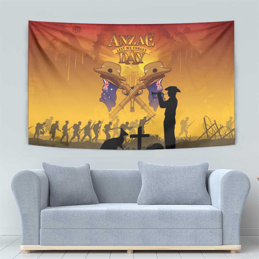 ANZAC Day Tapestry Australia And New Zealand Slouch Hats LT05 - Polynesian Pride